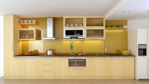 Tủ bếp Veneer